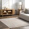 Nuloom Posey Farmhouse Textured Fringe Area Rug 5ft 3in x 7ft 7in KKSS02A-53077 - alternate 1
